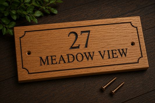 The Double Heritage Nameplate - The Merchants Mark