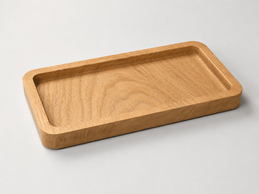 Solid Oak Valet Tray - The Merchants Mark