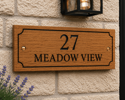 The Double Heritage Nameplate - The Merchants Mark