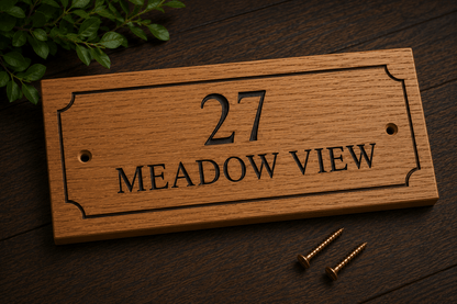 The Double Heritage Nameplate - The Merchants Mark