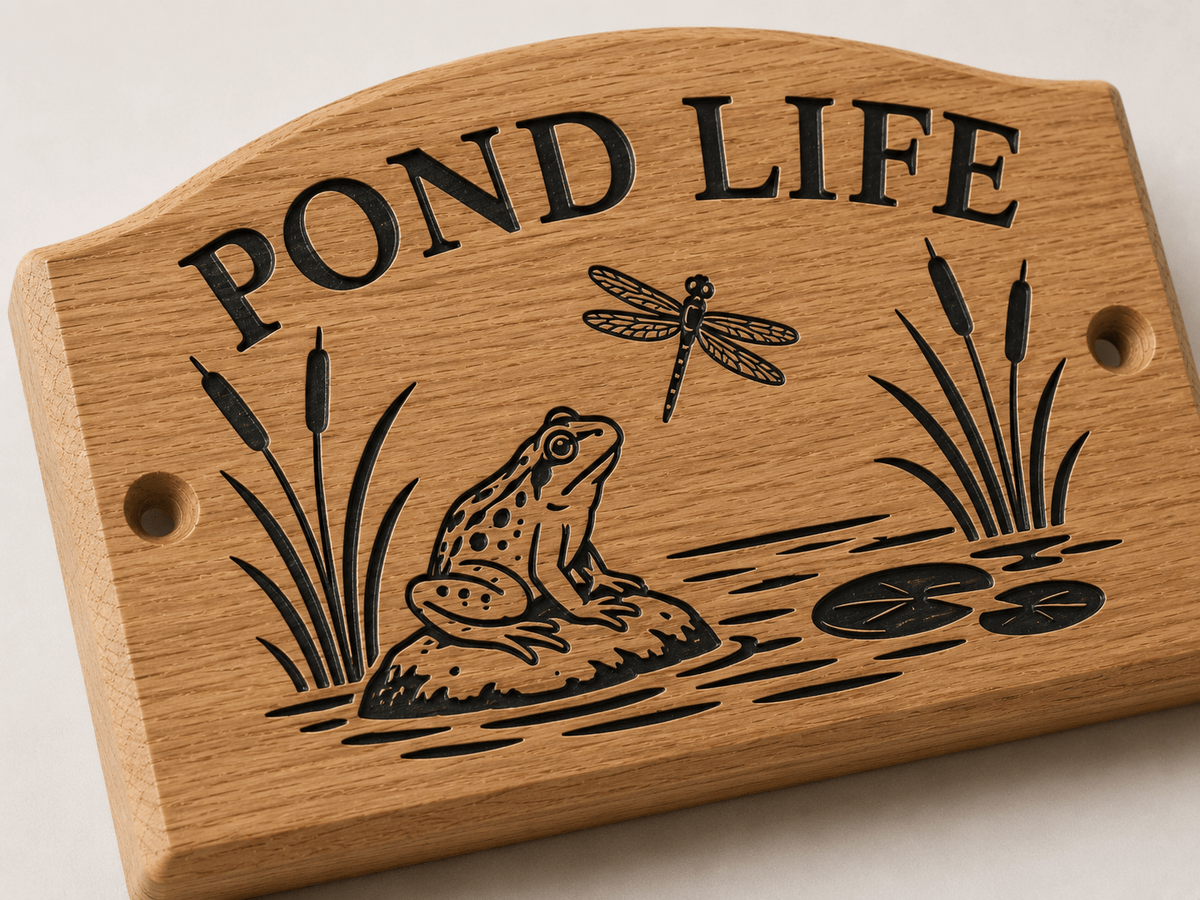The Pondlife Plaque - The Merchants Mark