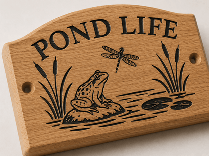 The Pondlife Plaque - The Merchants Mark