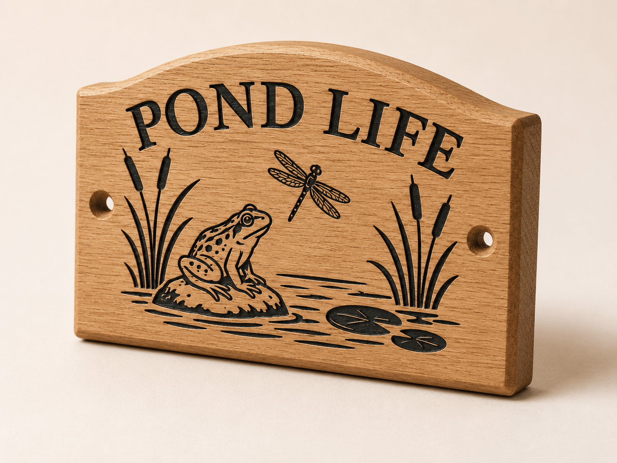 The Pondlife Plaque - The Merchants Mark